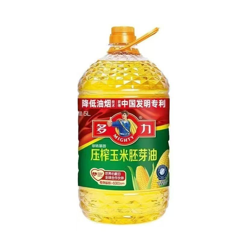 多力压榨玉米胚芽油5L
