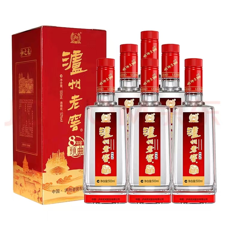 泸州老窖8年窖头曲42°（6瓶/箱）