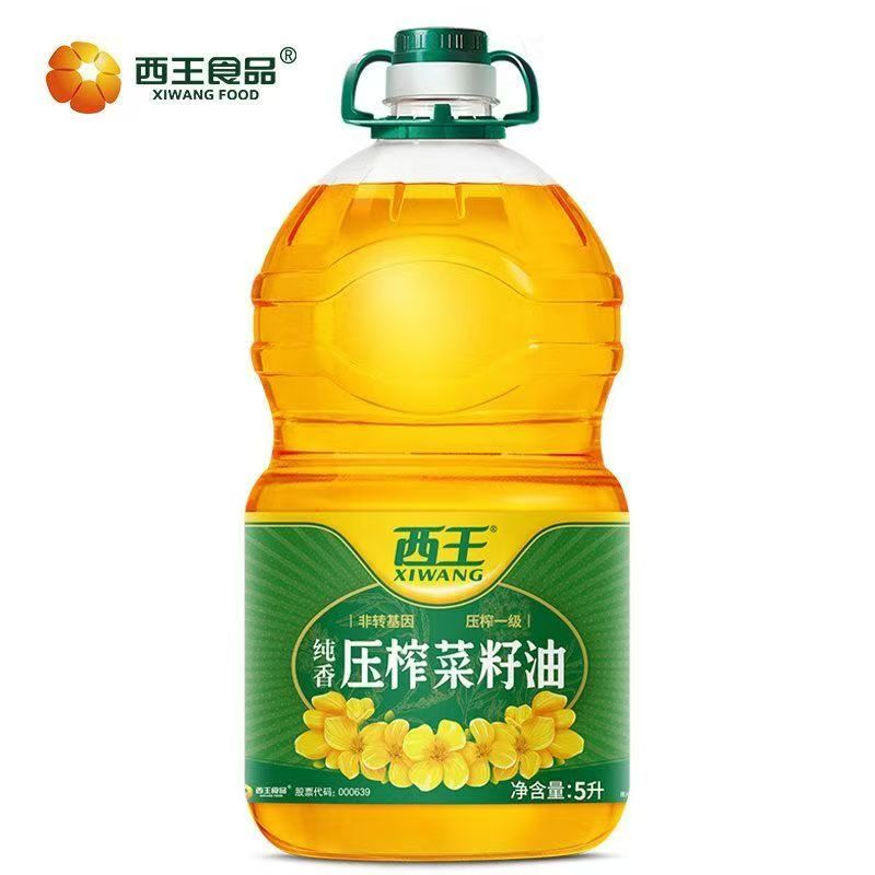 西王纯香压榨菜籽油5L