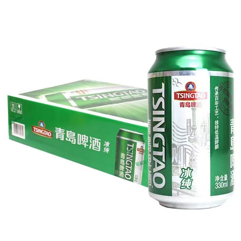 青岛啤酒330ml（24罐/箱）